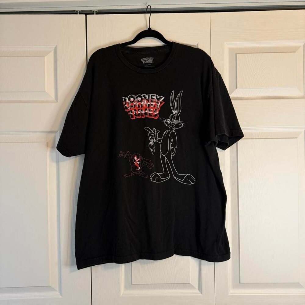 Looney Tunes Bugs Bunny and Taz Graphic T-Shirt